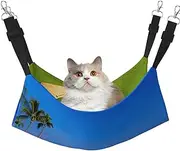 EdWal Golf Course print Soft Sleeping Hammock Cat Hammock for Cage Hanging,Pet Hammock Bed Adjustable for Small Animals