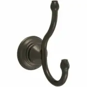Mirabelle MIRBERHORB Oil Rubbed Bronze Beasley Wall Mounted Double Robe Hook