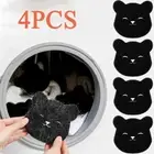 4PCS Pet Hair Remover Bear Shape Laundry Ball Washing Machine Fur Lint Catcher-s