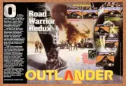 1992 Outlander SNES Original Advertisement / Retro Wall Art v1