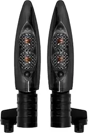 Motorbike Turn Indicator For Hp4 S1000Rr S1000Xr R1200Gs R1200R R1200Rs F 650 Gs Motorcycle Front Rear Led Turn Signal Indicator Light Blinker Black
