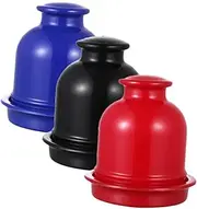 KOMBIUDA 3pcs Bar Dice Cups Ktv Plastic Dice Shaker Holder Storage Case for Parties Games