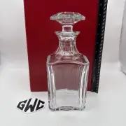 Baccarat Harcourt 1841 Whiskey Decanter Clear Crystal New In Box Sealed 1702352