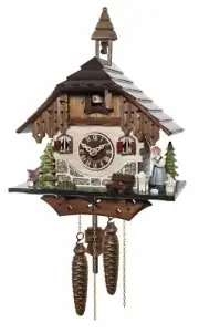 Cuckoo Clock Black Forest house EN 40314 NEW