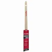 6 Pack Thin Angle Sash Paint Brush, Silver Tip, 1-In. 5224-1