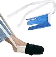 Sock Aid for Putting On Socks, Sock Aid Device for Elderly, Disabled, Pregnant - Compression Sock Aid Device - Socks Helper (Blue)