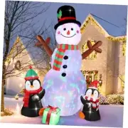 6ft Christmas Inflatables Christmas Decorations Outdoor, Inflatable Snowman