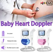 Doppler Heart Beat Fetal 2MHz with Probe Backlight Prenatal Baby LCD Monitor