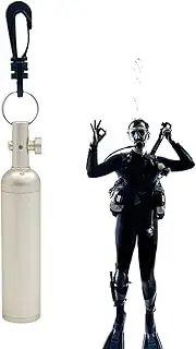 Underwater Rattle - Scuba Rattle Stick, Scuba Dive Noise Maker | Scuba Signaling Noisemaker Underwater Shaker, Quick Release Hook, Clear Alert, Water Diving Accessories for Diving Enthusiasts