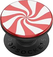PopSockets Phone Grip with Expanding Kickstand, Backspin PopSocket, Spinning PopSockets - Peppermint