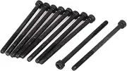 20 Pcs M3-0.5 x 50mm Hex Socket Head Cap Screws, 12.9 Grade Alloy Steel, Allen Socket Drive, Black Oxide Finish, Machine Thread，Half Thread （20 Pcs M3-0.5 x 50mm）