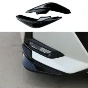 Black Front Bumper Lip Spoiler Aprons Trim 2X For Nissan Sentra Sylphy 2020-2022 (for: Nissan)