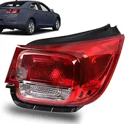 Rear Tail Lights Compatible with Chevy Malibu LT LS Eco 2013 2014 2015 Malibu Limited 2016 LED Taillight Assembly Brake Lamp Right Passenger Side Replace 23294319