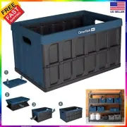Collapsible Storage Box Folding Foldable Plastic Containers Box Stackable 62L