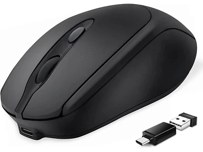 Bluetooth Wireless Mouse USB C for MacBook Pro Laptop Computer