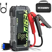 YESPER Car Jump Starter, 4000A Peak, 24000mAh Battery Pack, 100W Fast Charging, 12V Car Battery Charger, Portable (Up to 10.0L Gas or 8.0L Diesel Engine, 60X) Jumper Box