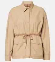 [Moncler] Moncler Saulon technical twill field jacket UK 18 beige