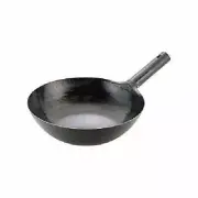 Yamada 33cm Iron punched one-handed wok (thickness 1.6 mm) ATY9233