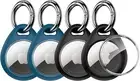 UNBREAKcable AirTag Holder for Apple - 4 Pack Air Tag Case Fit Tightly Design...