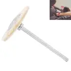 T Shaped Nail Drill Bit Cleaning Brush Portable Nail Dust Brush Manicure Too DOB