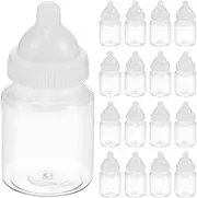 20Pcs Transparent Bottles Candy Boxes for Shower Birthday Party Candy Storage Containers with Lids Versatile Treat Boxes for Celebrations