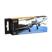 Arcus E2011 Enamel Paint Set Luftwaffe Bombers Eastern Front 6colors in set 10ml