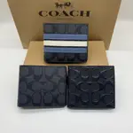 蔻馳 COACH 男士錢包 26072 75086 74991 經典短款錢包