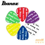 【民揚樂器】IBANEZ PICK 透明彩色 ANL141M MEDIUM