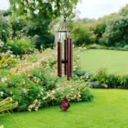 36"Long Tuned Cardinal Laser Silhouette Wind Chime Home Decor Unique Gift