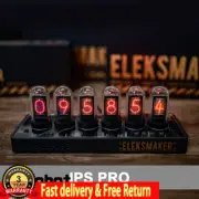 IPS Pro RGB Digital Clock Nixie Electronic RGB Light Table Retro Glow Tube #TZT