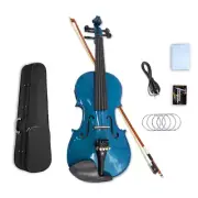 5String Electric violin Maple Spruce Wood Acoustic Violin Ebony Fittings 4/4