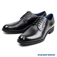 在飛比找momo購物網優惠-【KENFORD】簡約素面紳士德比鞋 黑色(KN81-BL)