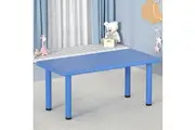 Keezi Kids Table Plastic Square Activity Study Desk 60X120CM
