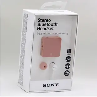 Sony/索尼 SBH24無線藍芽耳機 MH755雙入耳立體聲耳機 領夾式接收器運動耳機