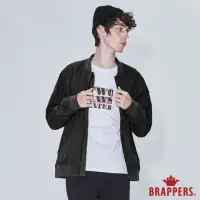 在飛比找momo購物網優惠-【BRAPPERS】男款 率性休閒飛行外套(黑)