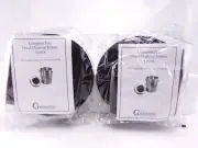 2 X Gardenatomy® Compost Pail Charcoal Filters, 4 Round & 4 Square Per Pack
