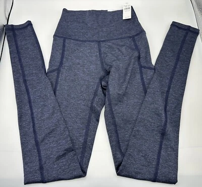 Aerie Women’s XS Hi-Rise Long Leggings Yoga Blue Extra Small