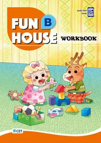 在飛比找誠品線上優惠-Fun House B: Workbook (附QR Cod