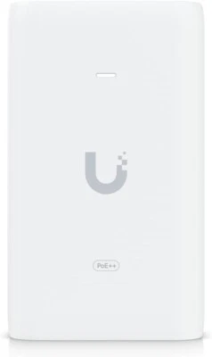 Ubiquiti Networks PoE++ (60W) Adapter (U-PoE++) with Gigabit LAN Connection