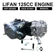 LIFAN 125CC Racing Gear Engine Replace CRF50 CRF70 Thumpster Atomik 50/70/110cc