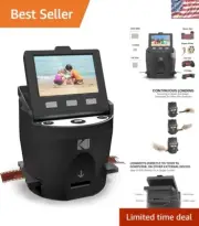 SCANZA 14MP Digital Film Scanner - Quickly Convert Negatives & Slides to JPEG