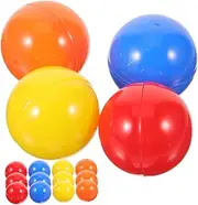100pcs Colorful Balls Versatile Table Tennis Game Props for Raffles Parties and Events Fun Easy to Open Close Mixed Colors
