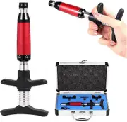 2025 Chiropractic Massage Gun Spine Activator 6 Levels 4 Heads (Red)