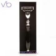 RAZOR MD - Black 360, Classic and Stylish Razor Compatible with Gillette Mach 3