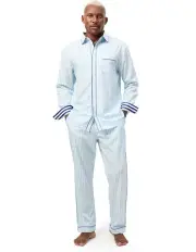 [Wanderluxe Sleepwear] Daydreamer Pyjama Set in Baby Blue