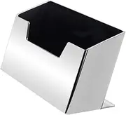 Business Card Box Card Organizer Holder with Unique Open Design for Easy Access Tidy Desk Storage for Office and Professional Use