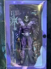 Neca SUPER SHREDDER MIB Tmnt Secret Of The Ooze 30th Anniversary Purple Armor