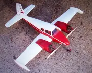 CESSNA 310A PLAN + CONSTRUCTION ARTICLE & SCALE DATA to Build UC Model Airplane