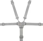 Popuppe High Chair Harness Replacement,Universal Baby Trend High Chair Replacement Straps,Adjustable 5 Point Harness Belt Suitable for Children Kid Pushchair,Pram Buggy and High Chair