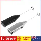 Powerful Milk Frother Plastic Egg Beater Small Hand Mixer for Lattes Cappuccino